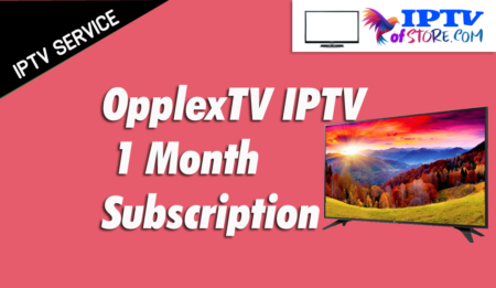 Opplextv IPTV for 1 Month Subscription